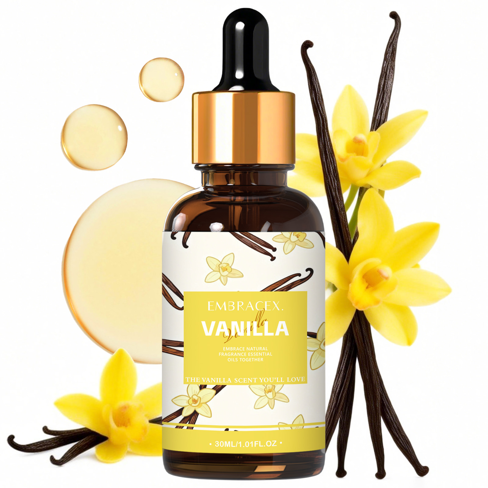 Candle Supplies Free Shipping - Huiles parfumées à la vanille 30