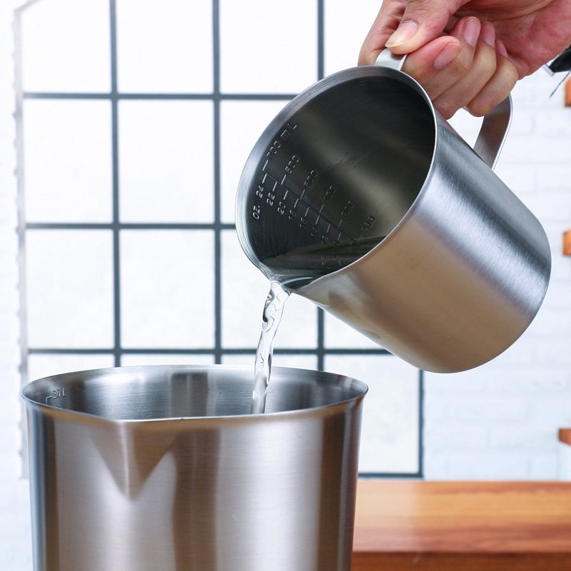 Candle Wax Scale - Tasse à mesurer en acier inoxydable