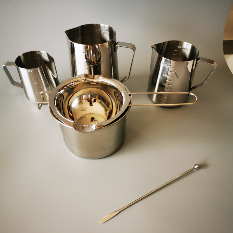 Candle Wax Scale - Tasse à mesurer en acier inoxydable