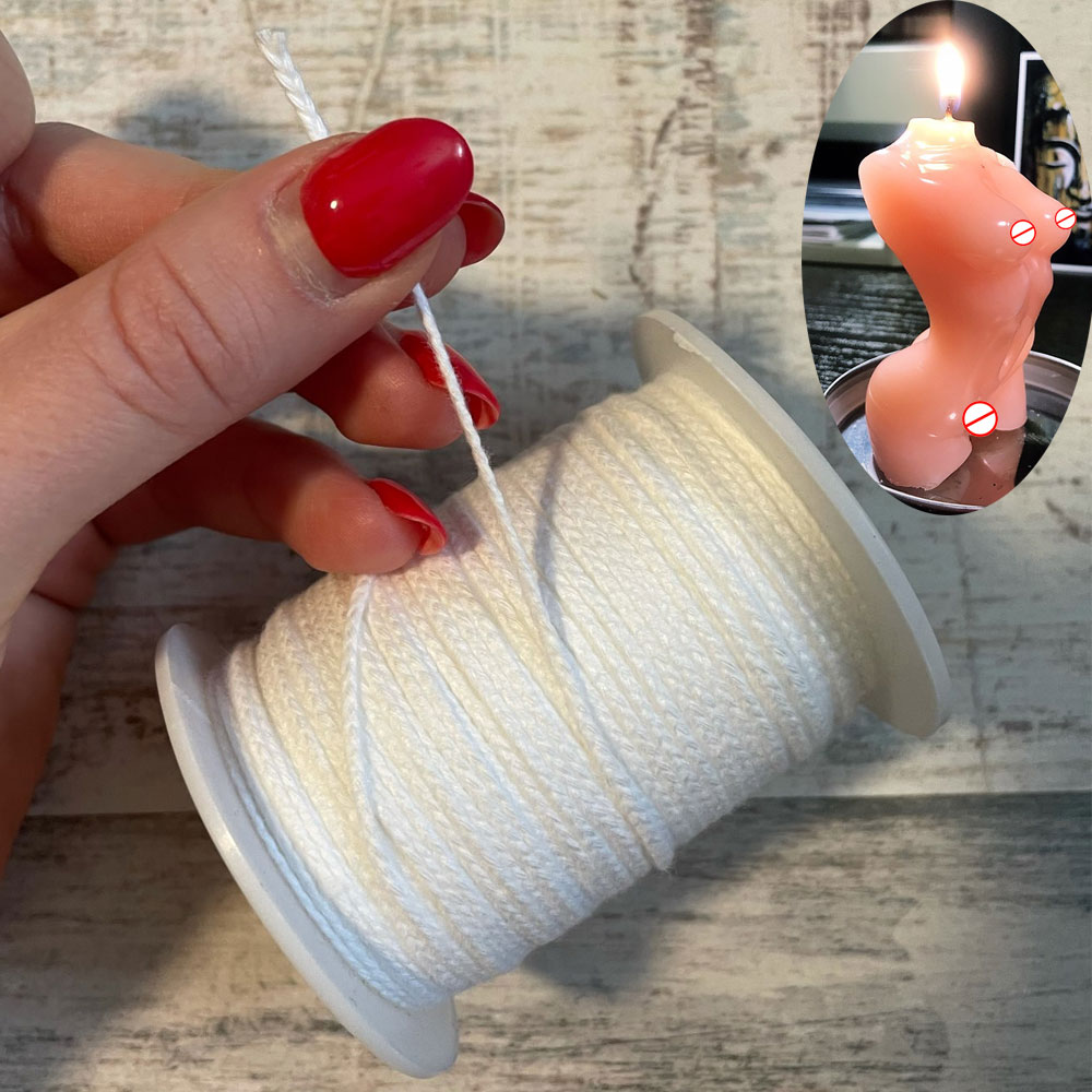 Mèche de bougie blanche en cot - Candle Wax Scale avis et prix