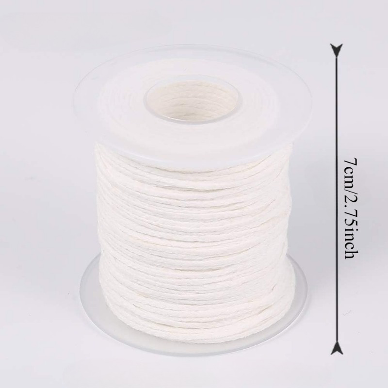 Mèche de bougie blanche en cot - Candle Wax Scale avis et prix