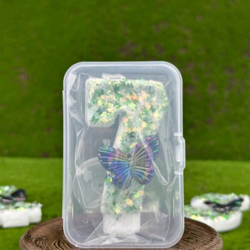 Bougies à paillettes vertes nu - Candle Supplies Free Shipping avis et prix